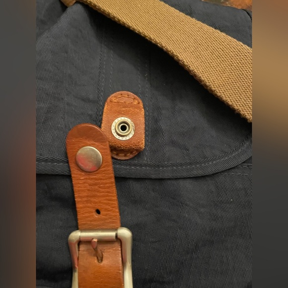 Navy Jcrew laptop briefcase bag - Picture 4 of 5